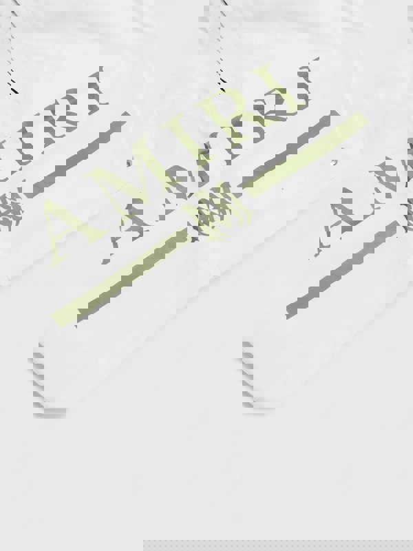 Amiri MA Bar Logo Swimshorts White / Khaki - Supplied FashionAmiri