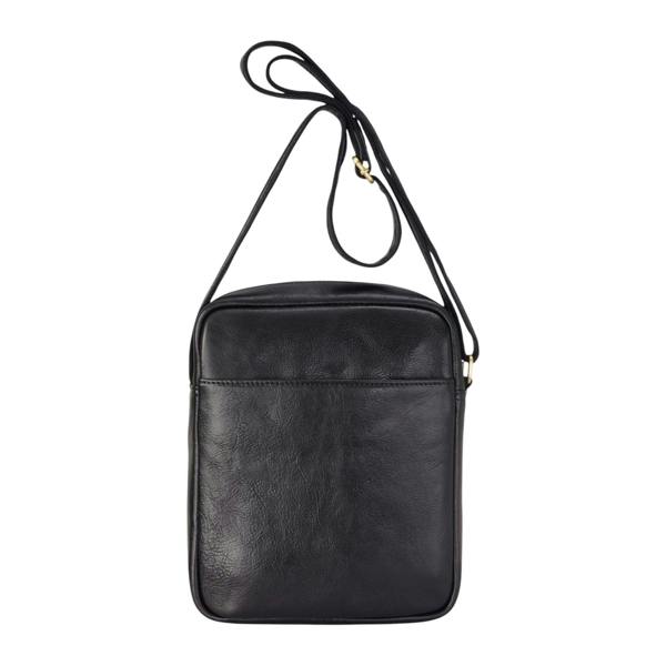 Infinity Leather Genuine Leather Vintage Crossbody Messenger Travel Bag - Ashby