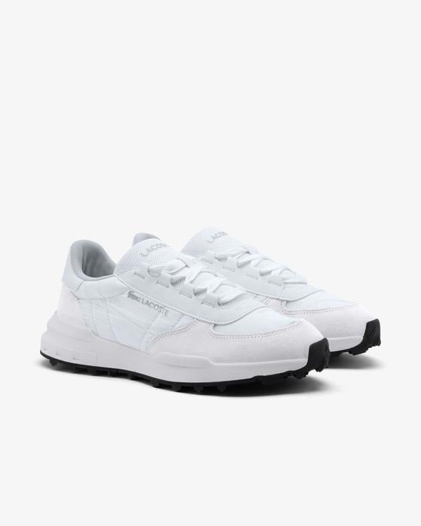 Lacoste Elite Active Evo Mens Trainers - White/Light Grey 14X
