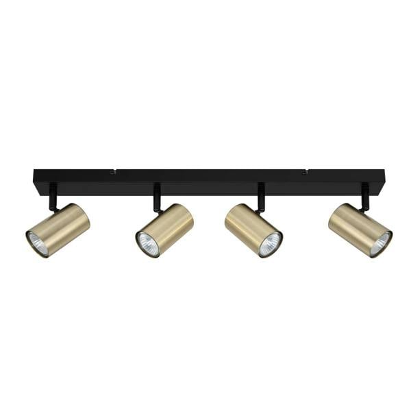 COSYLYTE Grafton 4 Light Brushed Brass Spotlight