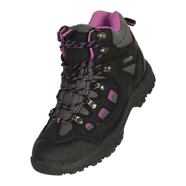 Mountain Warehouse Womens/Ladies Adventurer Waterproof Walking Boots - Black - 