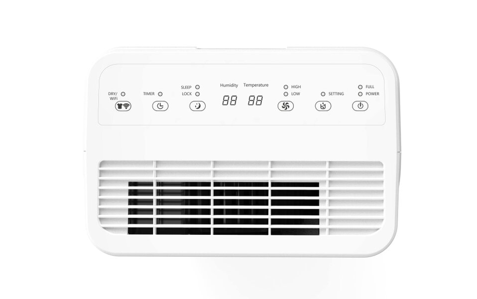 Air Pro 12L/Day Dehumidifier with WiFi for Home, Damp & Condensation