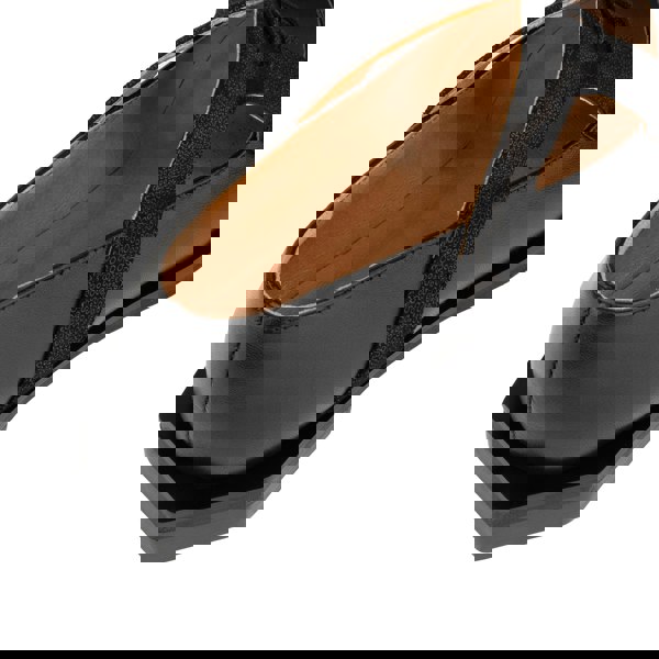 Embassy London Harlowe - Black - Women's cutout leather lace up shoe