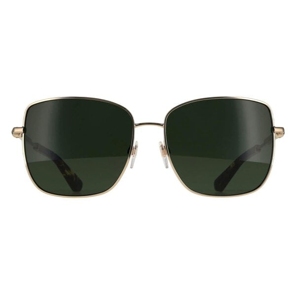 Burberry Sunglasses BE3158 110971 Light Gold Dark Green