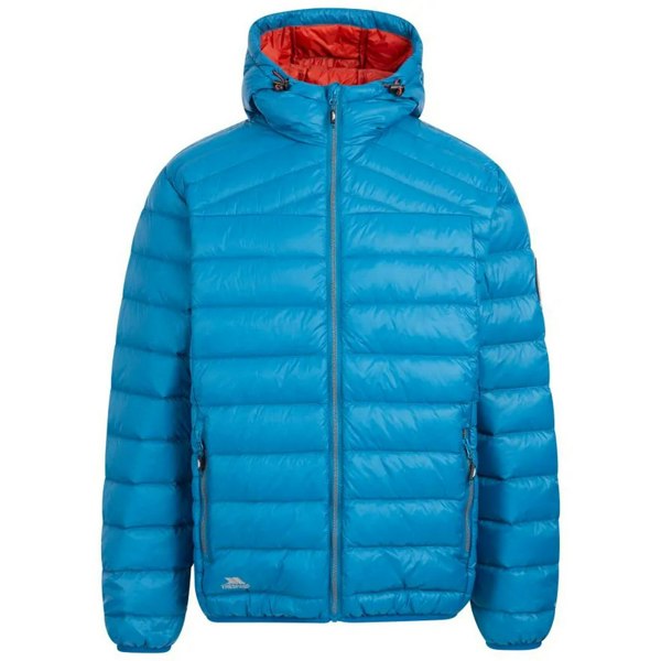 Trespass Men's Whitman II Down Packaway Jacket - Bondi Blue