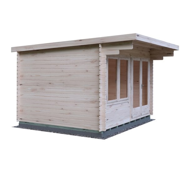 Shire 10x12 Belgravia Log Cabin 19mm Cladding - Best Shed