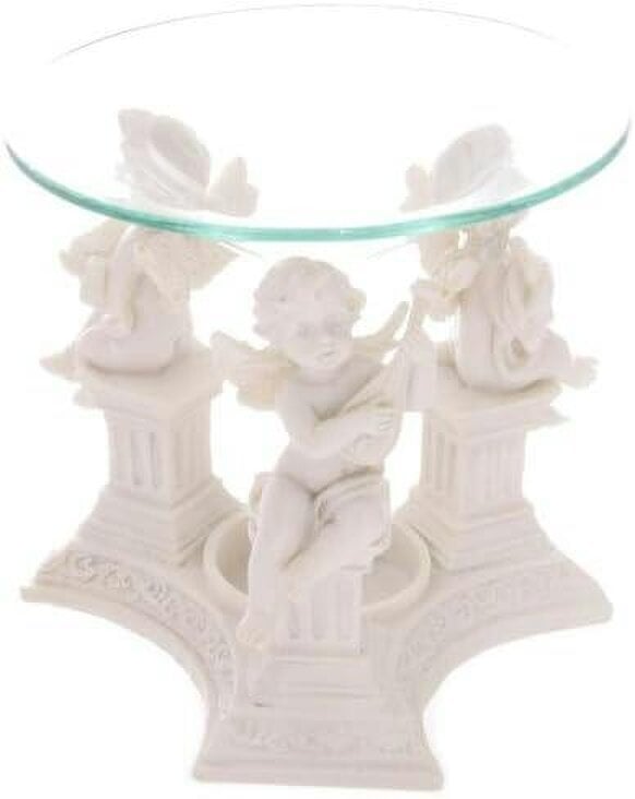 Puckator Cherubs on Pillar Fragrance Oil Burner