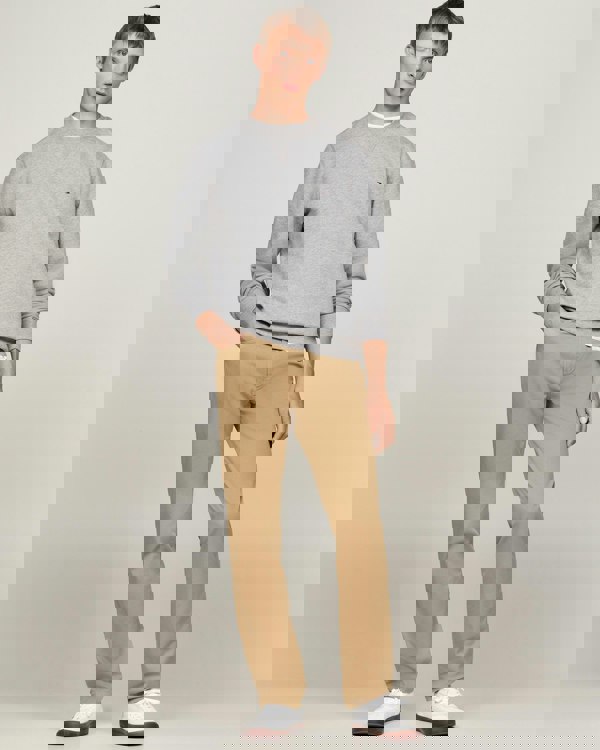 Tommy Hilfiger Essential Fleece Mens Sweatshirt - Medium Grey Heather