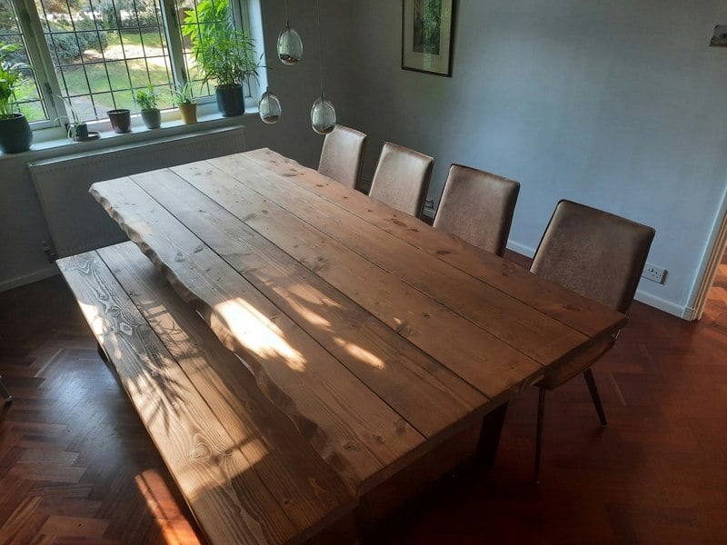 The Bespoke Carpentry Co Live Edge Table