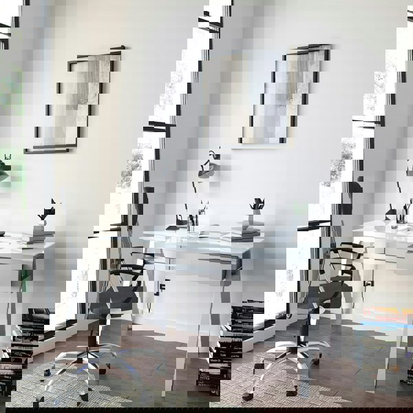 Dorel Home Richmond Office Writing Desk in White