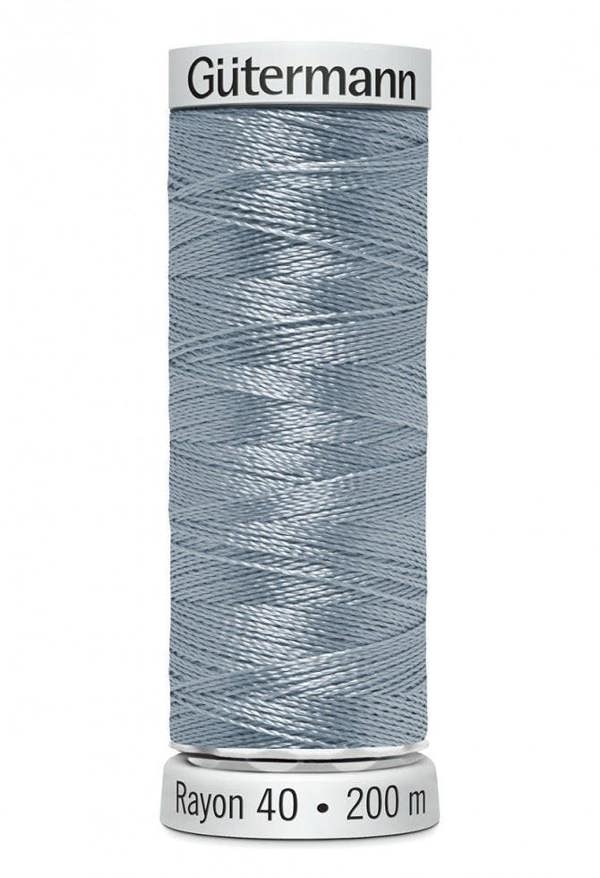 Gutermann No 40 Sulky Rayon Embroidery Thread 200m Rayon Thread Suitable For Embroidery