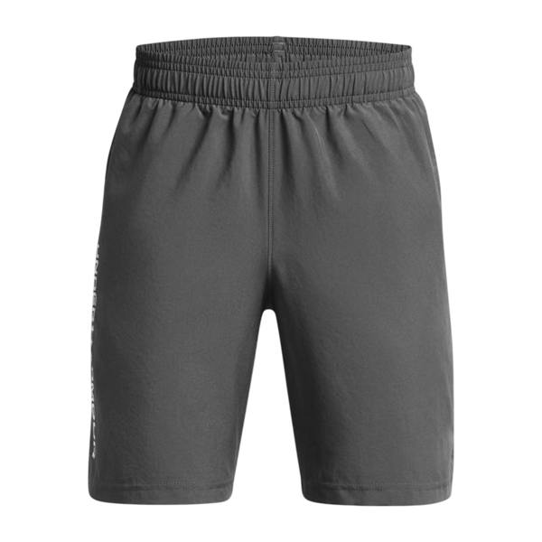 Under Armour Boys Tech Woven Wordmark Shorts - Grey - 