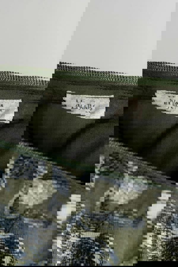 Lily & Me Harvest Print Cord Crossbody Bag Moss