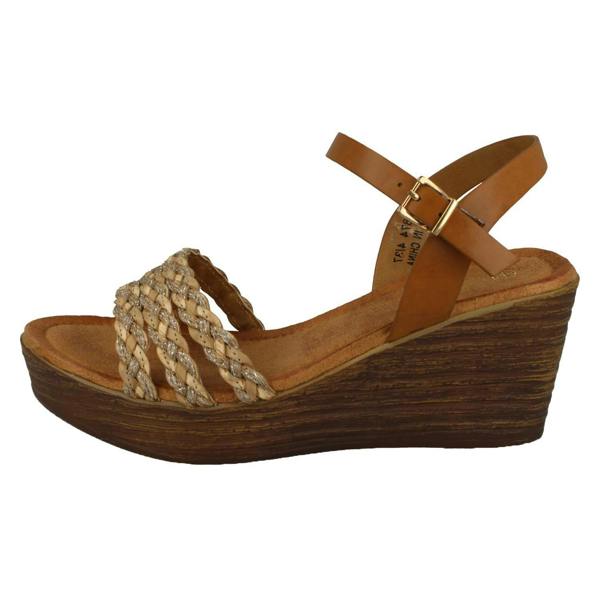 Savannah Ladies Savannah Wedge Sandals F10874