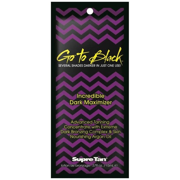 Supre Tan Go To Black Dark Maximizer / Accelerator