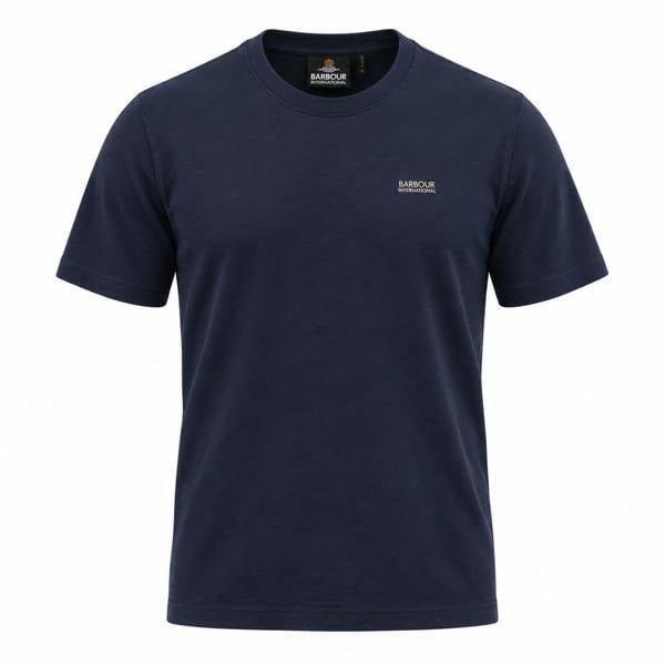 Barbour International Taylor Archive Graphic T-Shirt Navy Blazer