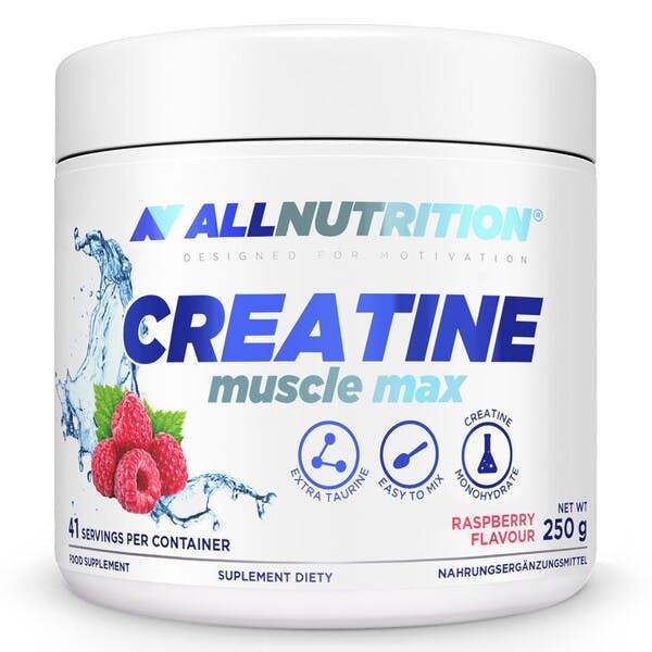 Allnutrition Creatine Muscle Max, Raspberry - 250g