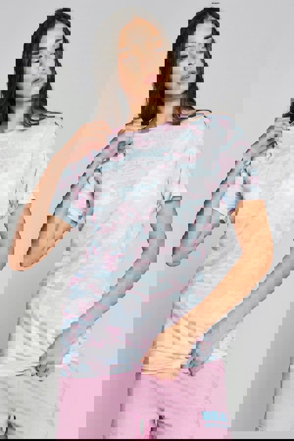 Beat Girlz Club Candy T-Shirt - Miami Pink Camo