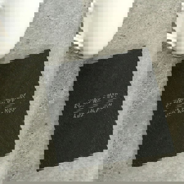 Personalised Memento Company Personalised Classic Single Slate Coaster