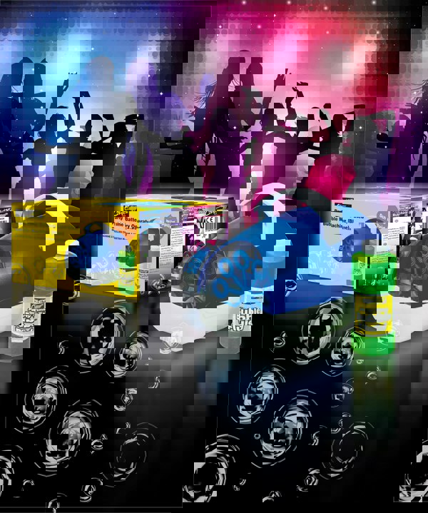 FX Lab Cheetah Bubble Machine Blue