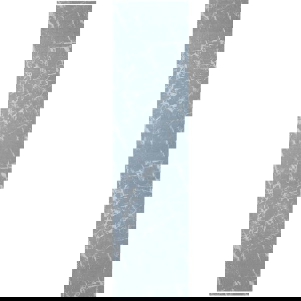 Machine Washable Flatweave Rug Abstract Blue