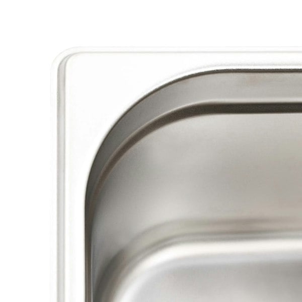 Berkfield Gastronorm Containers 8 pcs GN 1/6 150 mm Stainless Steel