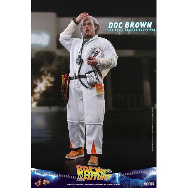 Hot Toys Back To The Future Doc Brown 1:6 Scale Hot Toys 909290