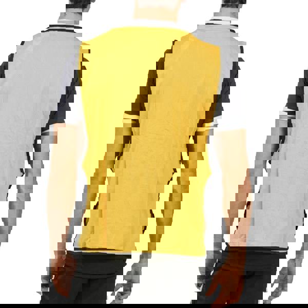 Umbro Unisex Adult Training Bib - Yellow/Black - 