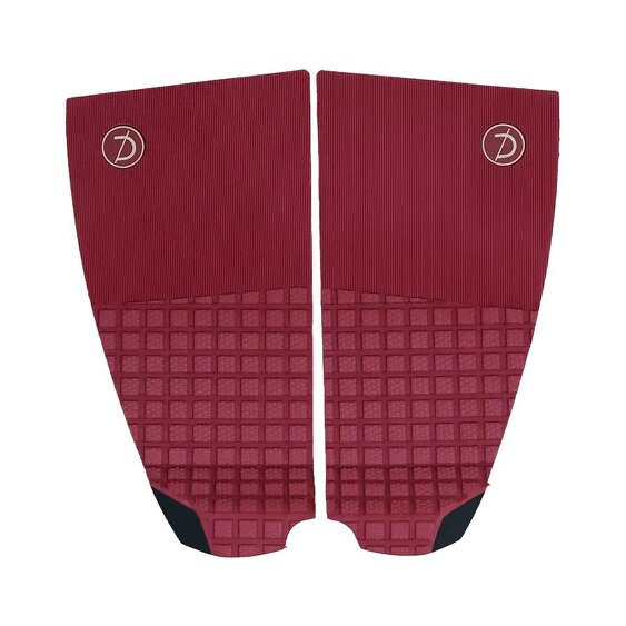 Deflow Surf Deflow 2 Piece pad - Burgundy - 2 piece