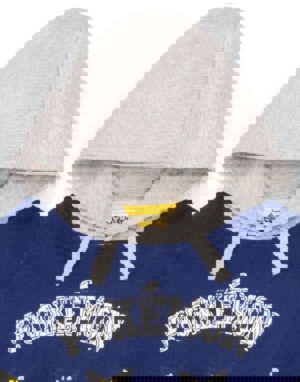 Pokemon Boys Blue Pikachu Placement Print Hoodie