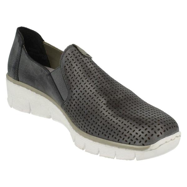 Rieker Ladies Rieker Slip On Casual Shoes 53757