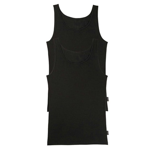 Sloggi 24/7 2-Pack Vest, Black