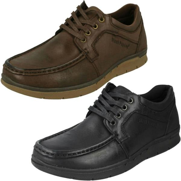 Hush Puppies Mens Hush Puppies Lace Up Moccasin Shoes Dudley