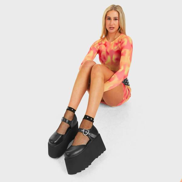 Lamoda Stay Together Black Chunky Platform Shoes Modern Comfort Everyday