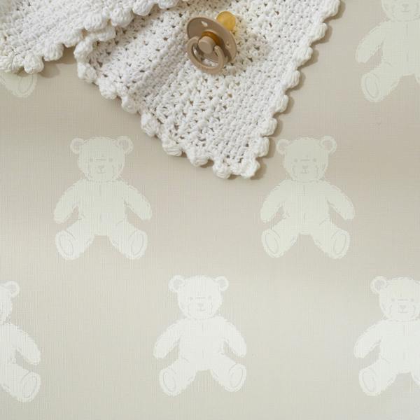 Anti-Roll Changing Mat - Hudson Teddy Bear - The Tiny Bed Company™