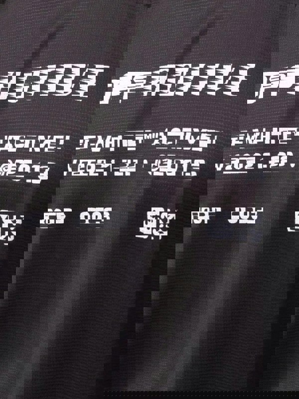 Off - White Active Mesh T-shirt Black - Supplied FashionOff - White