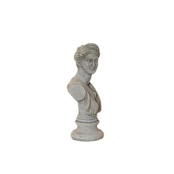 Classical Athena Bust Garden Ornament