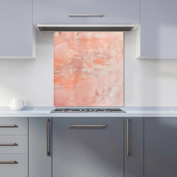 Warren Reed - Designer Pink Grunge Effect Kitchen Splashback