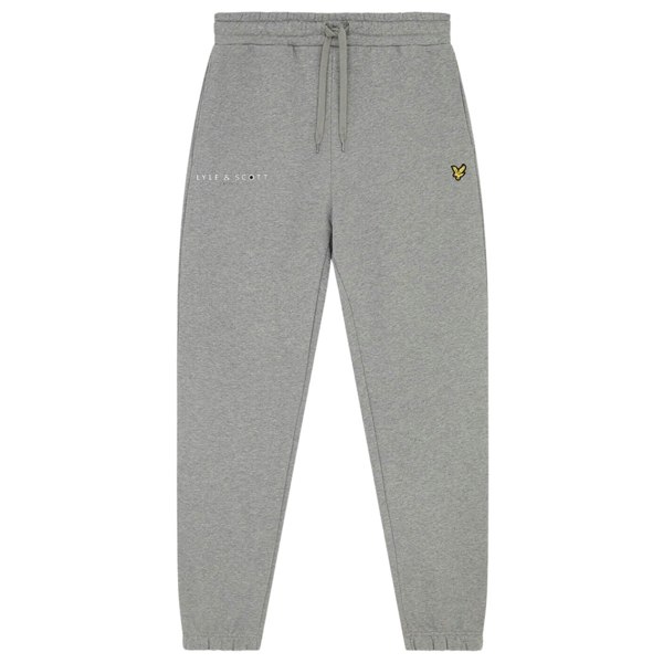 Lyle & Scott Co-ordinate Print Jet Grey Sweat Pants M