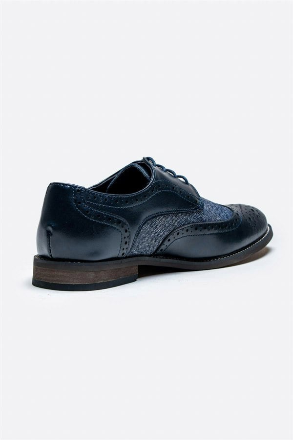 Oliver navy shoe back