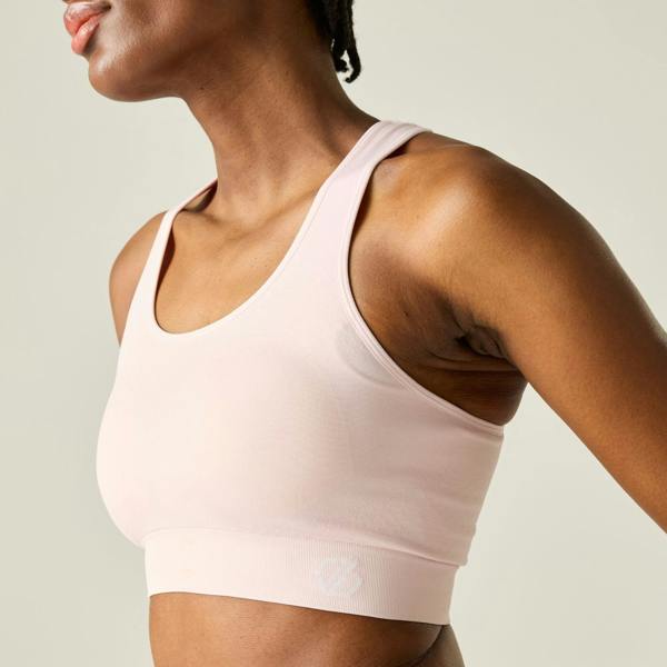 Dare 2B Womens/Ladies Dont Sweat It II Sports Bra - Pink Haze - 