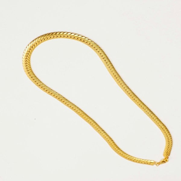 Snake Chain  Gold 22" 56 Cm - Lila Rasa