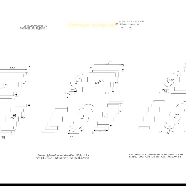 Garden Impressions Santiago Lounge Set - 5 Piece