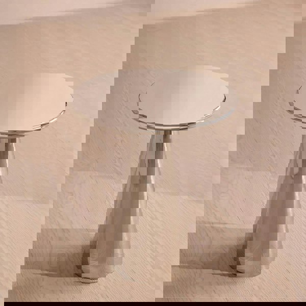 Rit Concept Ghosh Side Table, Stainless Steel