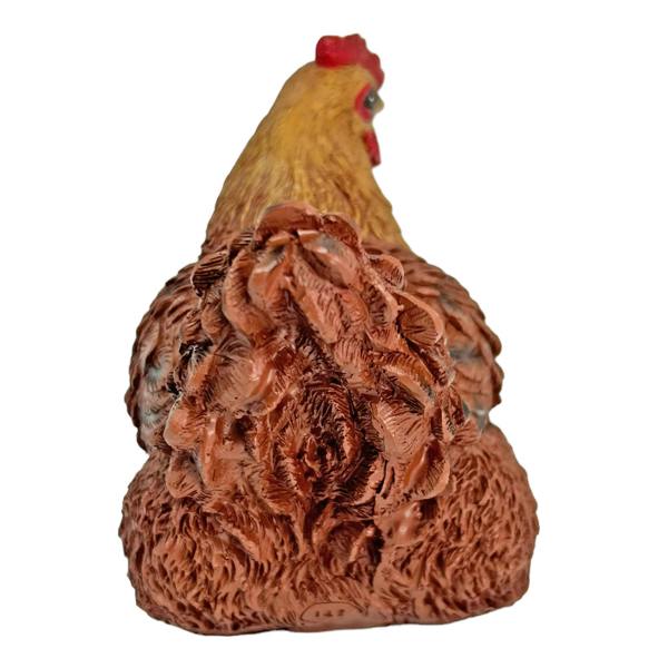 Farmwood Brown Chicken Garden Bird Ornament