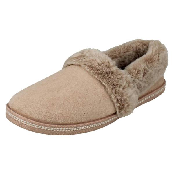 Skechers Ladies Skechers Cali With Memory Foam Vegan Full Slippers Team Toasty 32777