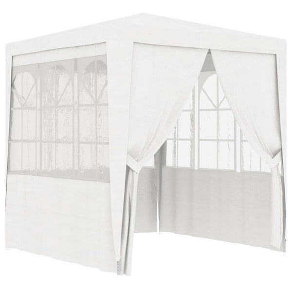 Berkfield Professional Party Tent with Side Walls 2x2 m White 90 g/m2