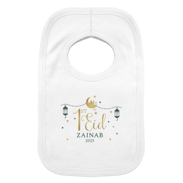Personalised Memento Company Personalised 1st Eid Bib