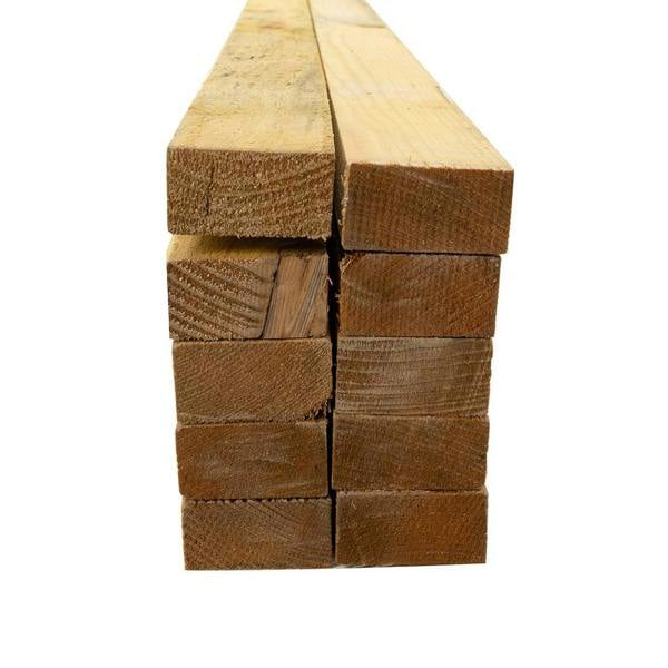Snowdon Timber Reject Treated 2x1" Yellow Battens (T) 25mm (W) 50mm (L) 2.4m - Pack of 10