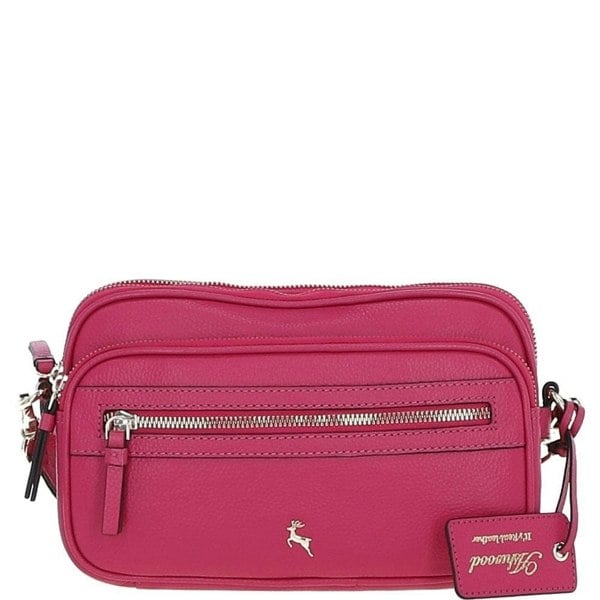 'Sogno di Cuoio' Compact Twin Zip Crossbody Bag: X-35